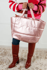 Lina Quilted Waterproof Tote