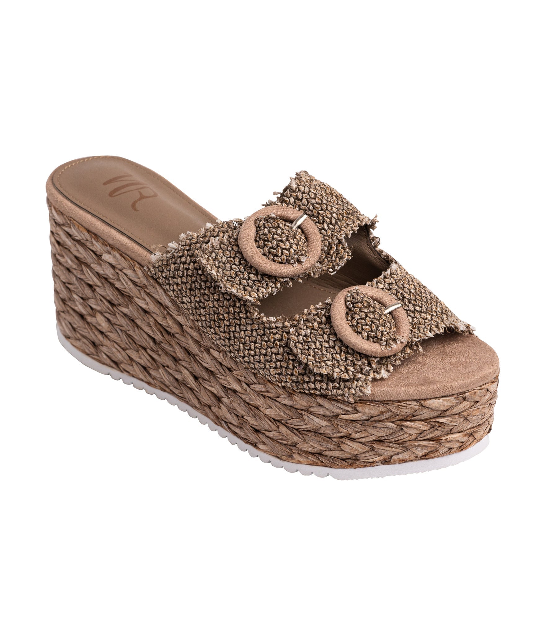 Costa Wedge in Taupe