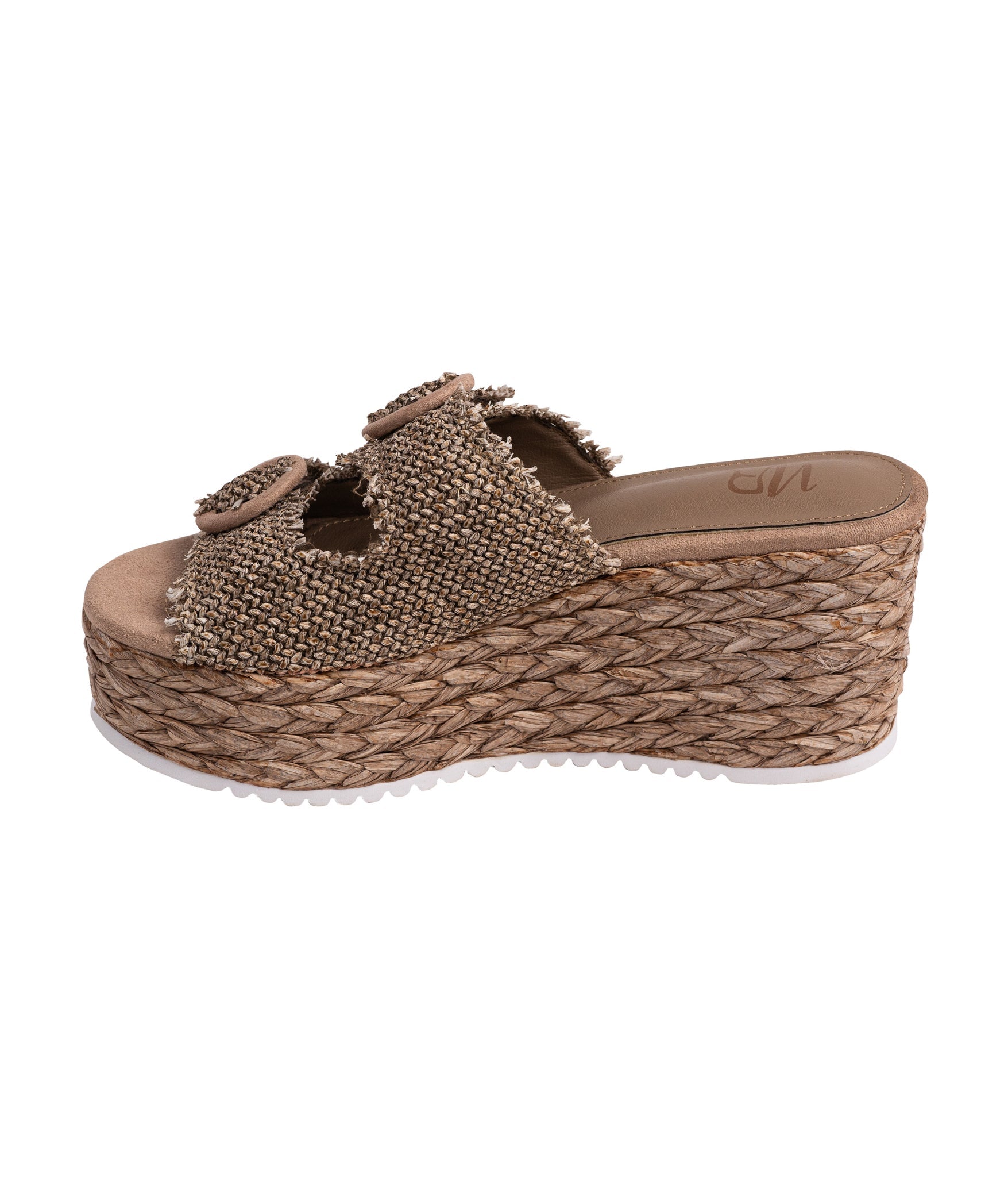 Costa Wedge in Taupe