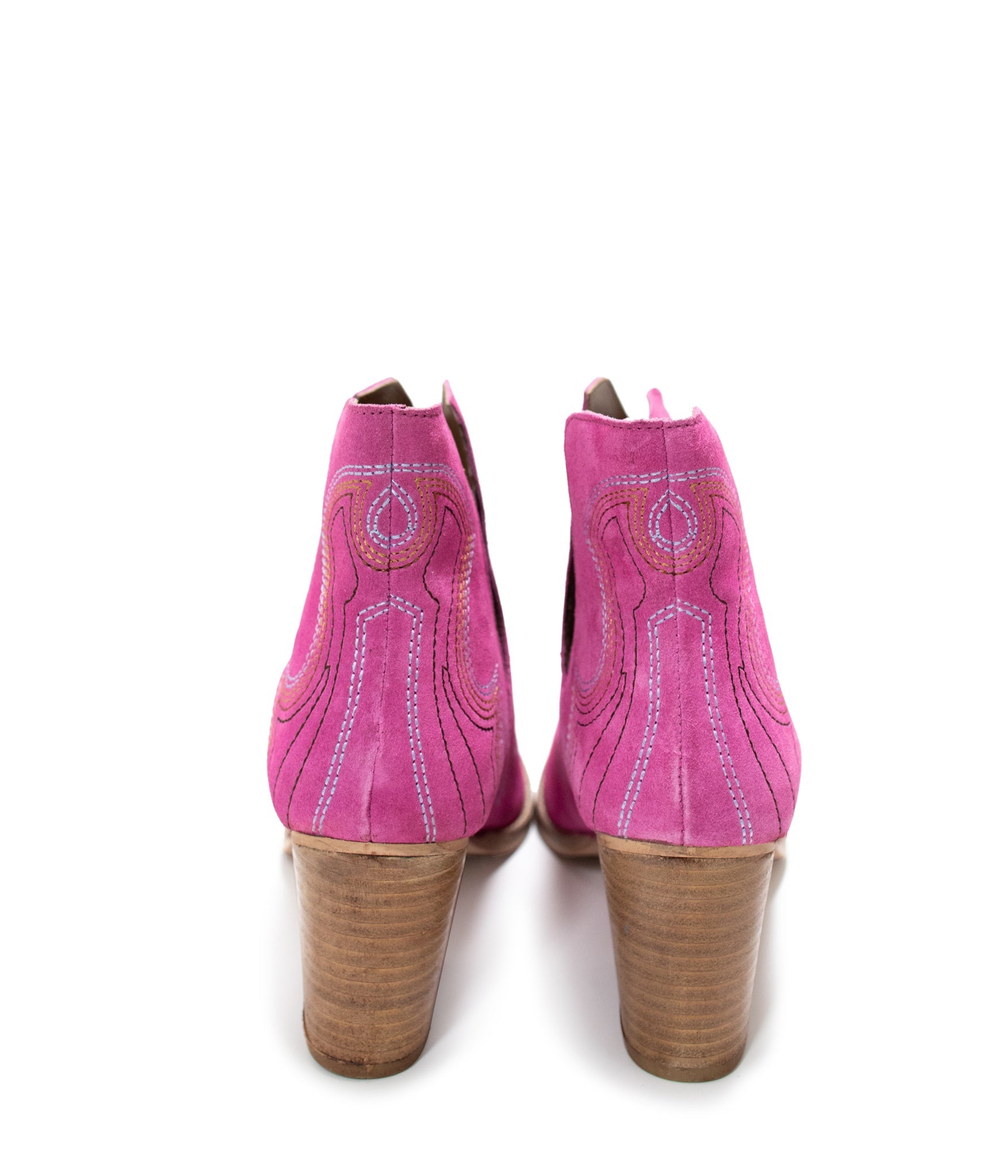 Southwest Ankle
 Boots in Magenta