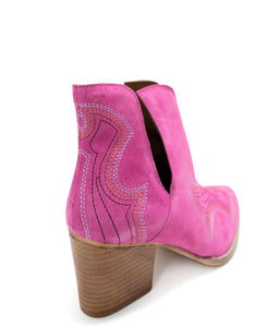 Southwest Ankle
 Boots in Magenta