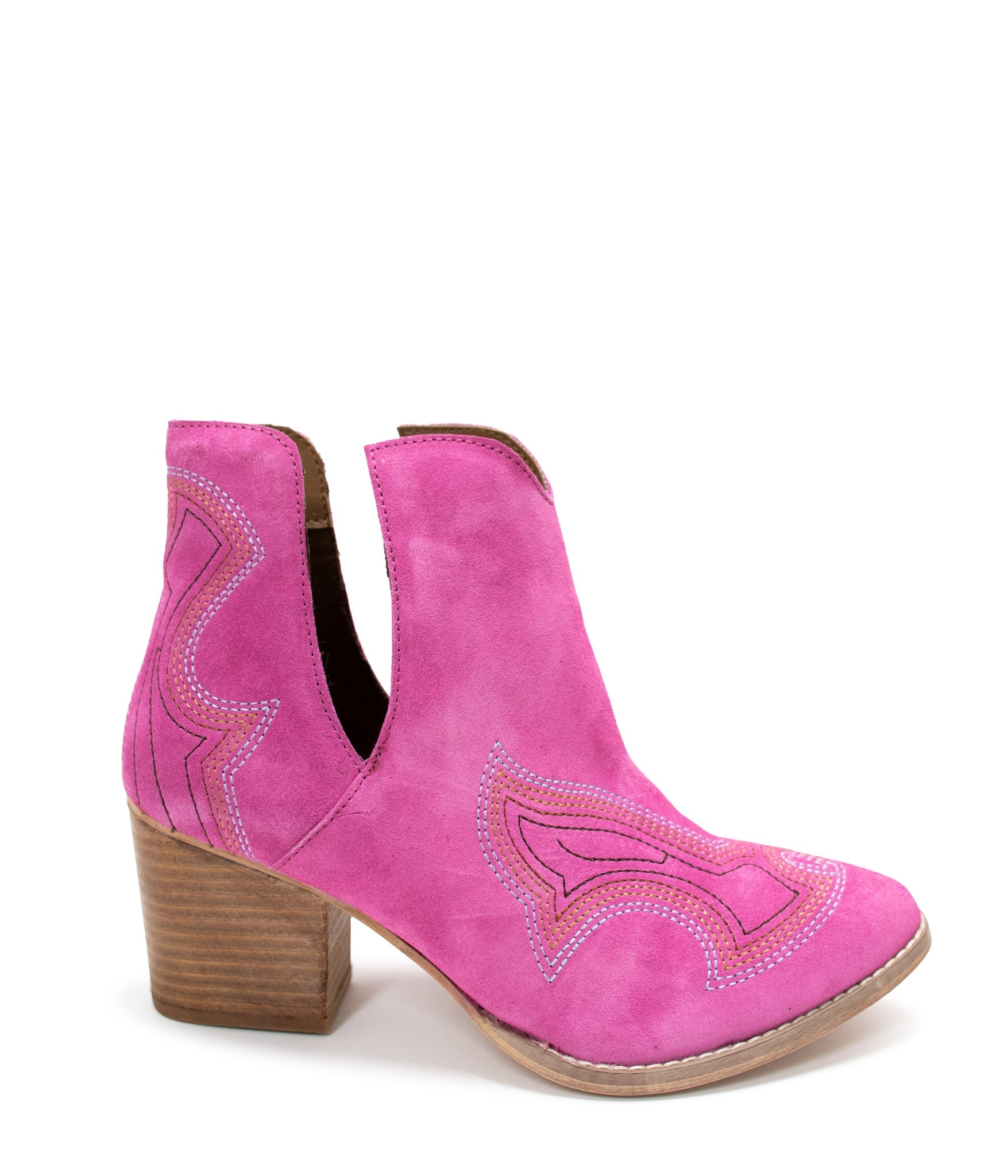 Southwest Ankle
 Boots in Magenta