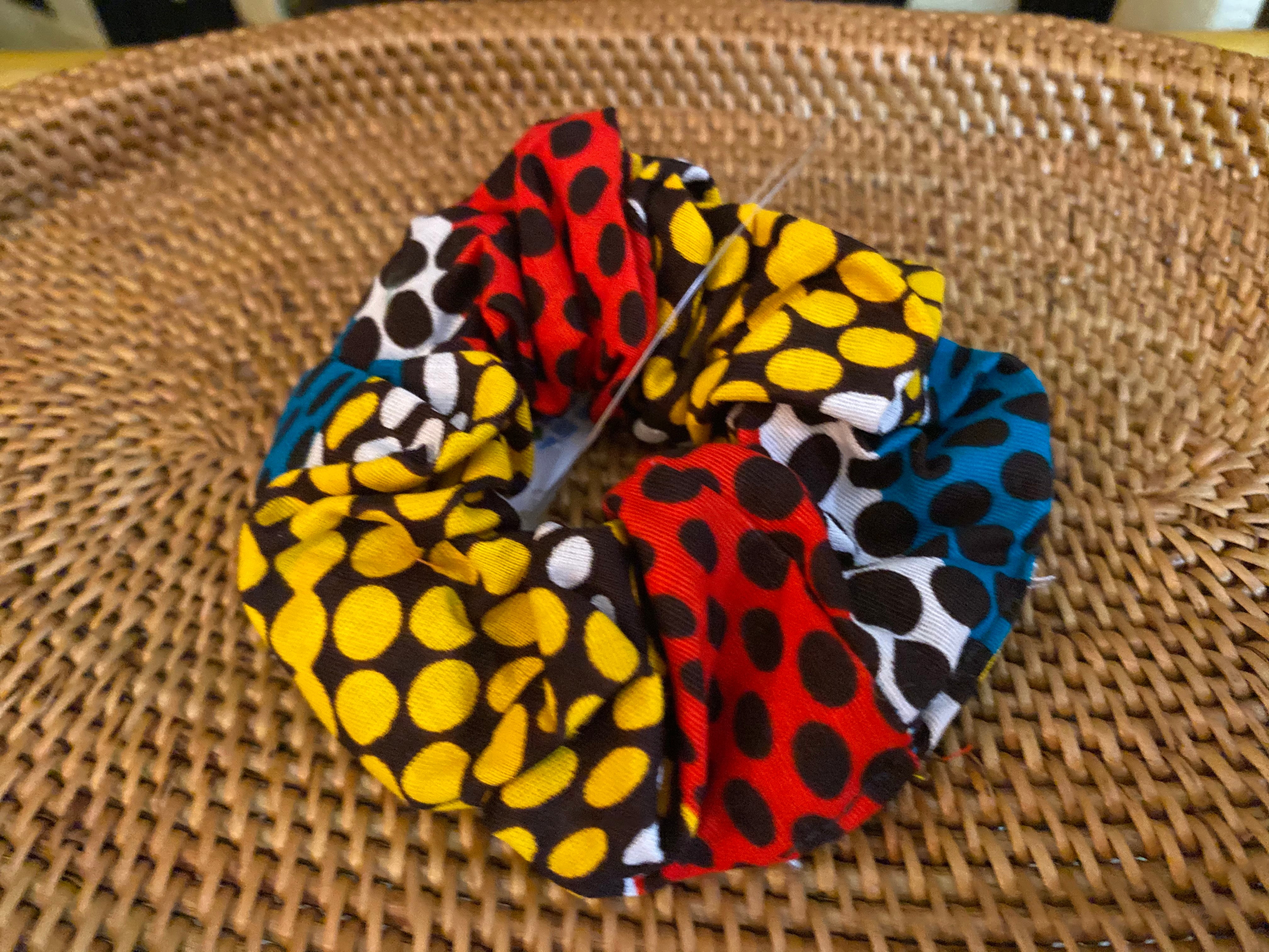 Ankara Scrunchies