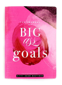 BIG A$$ GOALS, Inspirational Notebook